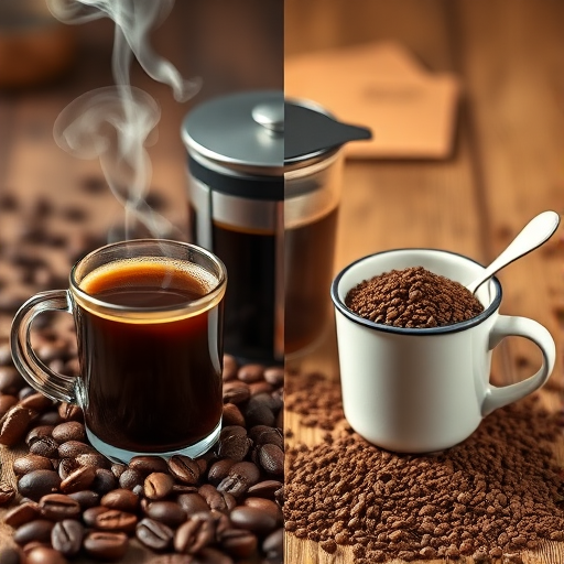 تفاوت قهوه فوری با قهوه دمی